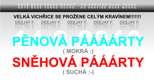 Pěnová / Sněhová párty