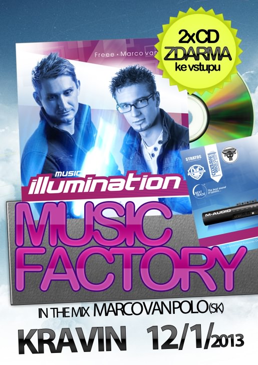 Music Factory v Kravíně - rozdáváme dvoucédéčka !