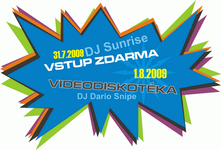 Program music club Kravín - 31.7.2009 a 1.8.2009
