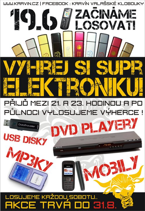 Slosování vstupenek o elektroniku